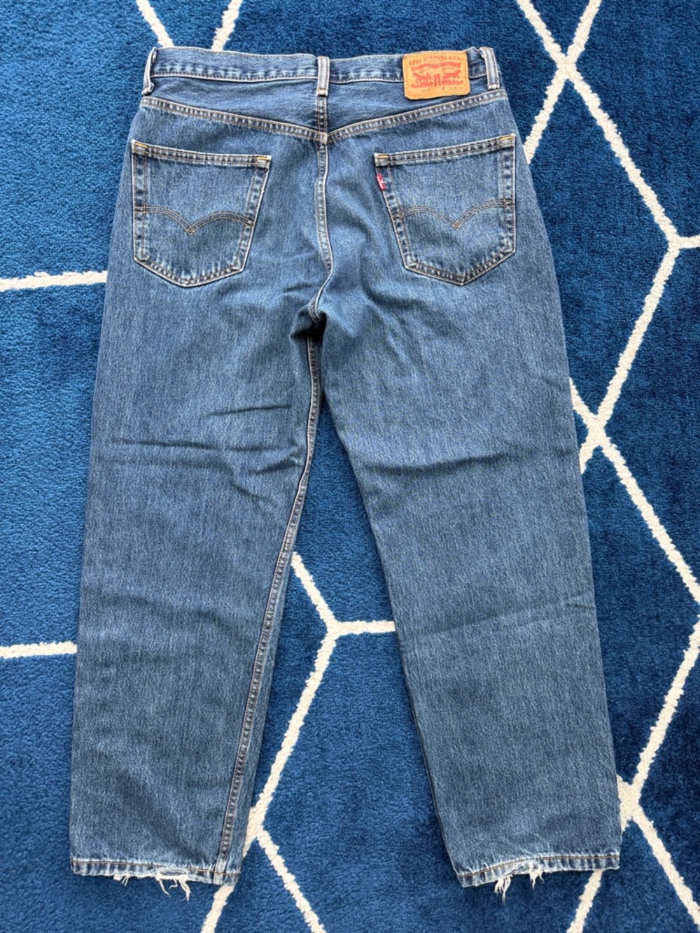 Levi's 550 Medium Blue Straight-Leg Vintage-Jeans